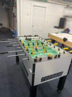 Tornado Tournament Competition T-3000 Professional Foosball Table in Silver - Image 10