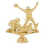 Triple Action Figure, Baseball, Gold - 5 3/4"