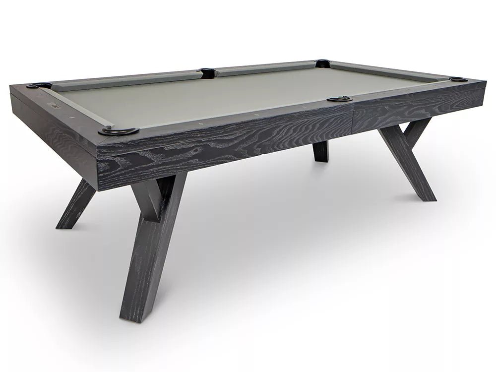 Tyler-Pool-Table Presidential 8' Tyler Billiard Table - Onyx Finish - Image 1