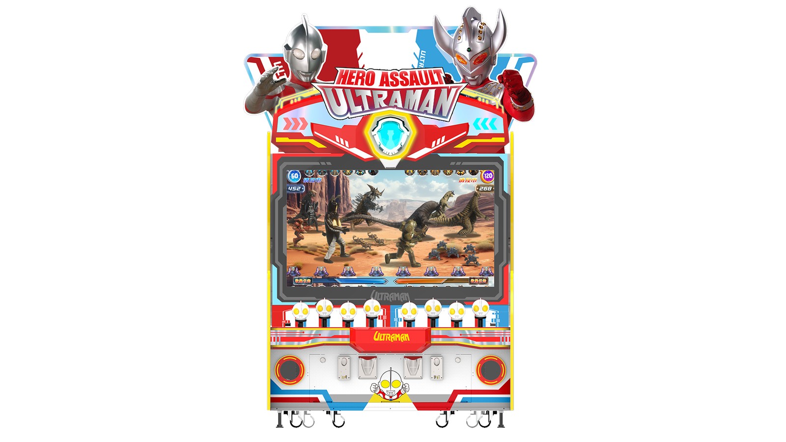 Ultraman5 Iplay Hero Assault Ultraman Video Redemption Ball Push Arcade Game - refurbished - Image 1