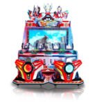 Iplay Ultraman Four Player Water Shooter Arcade Game - Refurbished