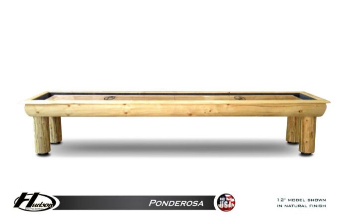 Hudson Ponderosa Shuffleboard 9'-22' with Custom Stain Options - Image 3