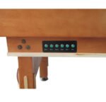 Playcraft Telluride 16' Pro Style Shuffleboard Table in Honey with optional Overhead Electronic Scoring - Image 4