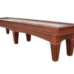 Playcraft St. Lawrence 12'  Pro-Style Shuffleboard Table in Chestnut