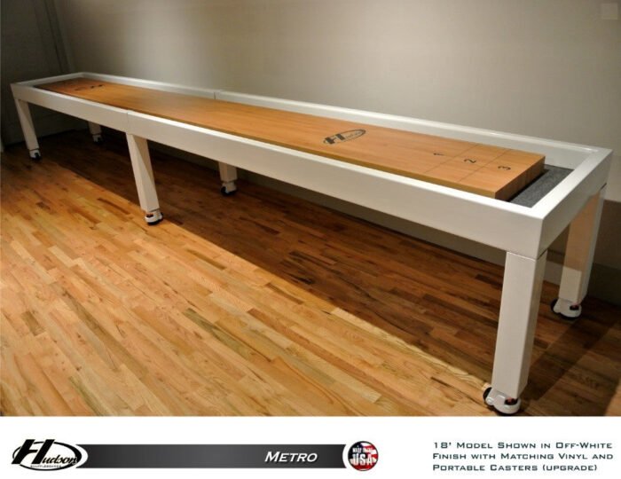 Hudson Metro Shuffleboard 9'-22' with Custom Finish Options - Image 8