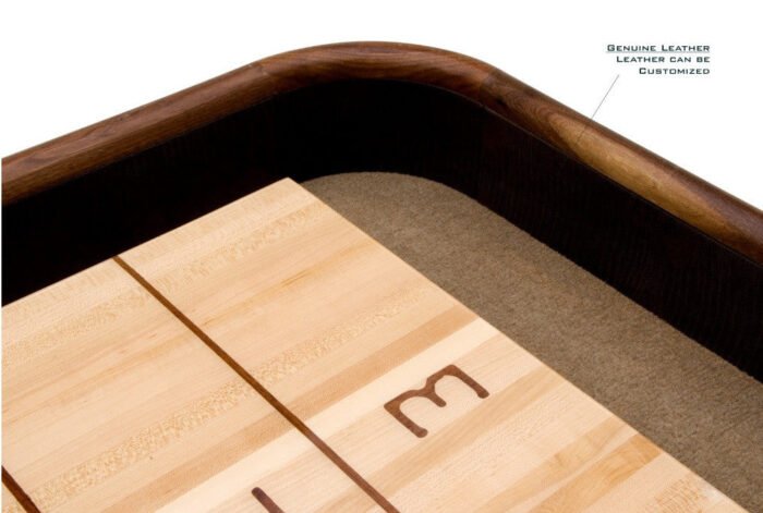 Hudson Dominator Shuffleboard 9'-22' Custom Wood and Stain Options - Image 9