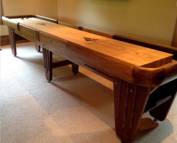 Hudson Dominator Shuffleboard 9'-22' Custom Wood and Stain Options - Image 10
