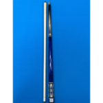 Ebony Stain w/ Blue Stained figures Pechauer Cue - Image 5