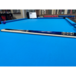 Ebony Stain w/ Blue Stained figures Pechauer Cue - Image 3