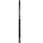 Ebony Stain w/ Blue Stained figures Pechauer Cue - Image 2