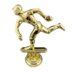 Vintage Baseball Pitcher Trophy Figure 4 ½”
