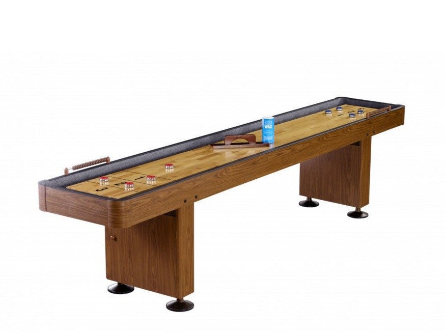 Untitleddsdwd Carmelli Challenger 9' Shuffleboard in Walnut Finish - Image 1