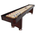 Playcraft Georgetown 12' Shuffleboard Table in Cherry