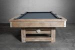 Nixon Bryant 8' Slate Pool Table in Weathered Natural Finish w/ Dining Top Option - Image 12