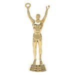 Victory Figure, Male, Gold - 5 1/4"