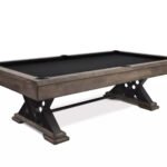 Presidential 8' Vienna Billiard Table - Silvered Oak Finish