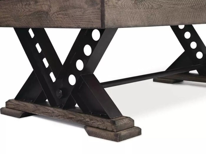 Presidential 8' Vienna Billiard Table - Silvered Oak Finish - Image 2