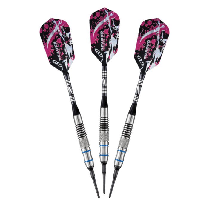 Viper Grim Reaper Tungsten Soft Tip Darts Blue Rings 16 Grams - Image 3