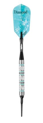 Viper Diamond Tungsten Soft Tip Dart Set Turquoise Rings 18 Grams - Image 2