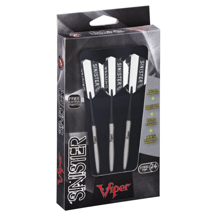 Viper Sinister Tungsten Steel Tip Darts 24 Grams - Image 5