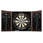 Viper Vault Dartboard Cabinet with Shot King Sisal Dartboard
