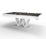 Evalina Slate Pool Table by White Billiards