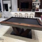 Meridian Slate Billiard Table – Macassar Elegance by White Billiards