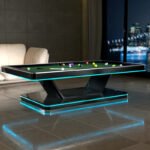 Stark LED Slate Pool Table – Bold Design by White Billiards