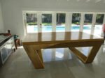Valenti Slate Pool Table – Oak or Merbau Luxury Finish - Image 9