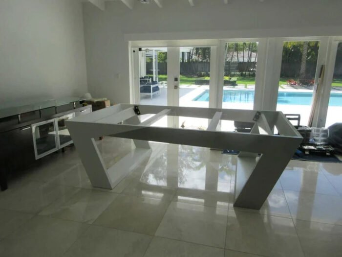 Valenti Slate Pool Table – Oak or Merbau Luxury Finish - Image 11