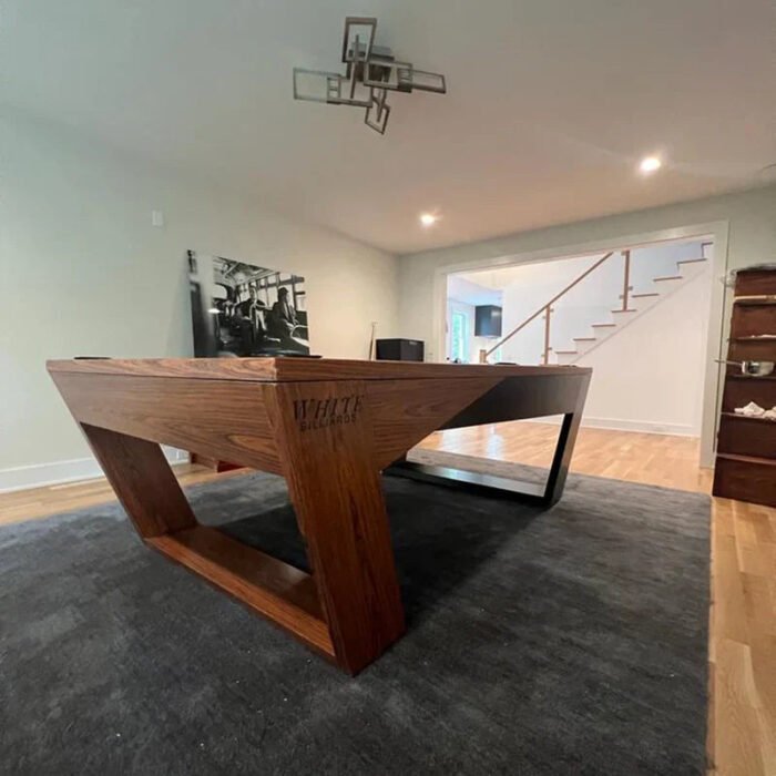 Valenti Slate Pool Table – Oak or Merbau Luxury Finish - Image 5
