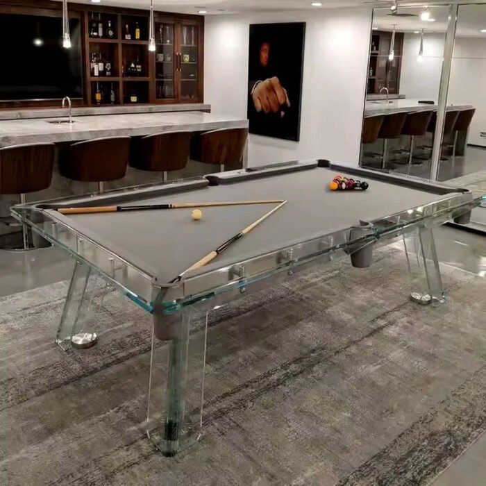 White Billiards Skylar Modern Slate Pool Table - Image 11