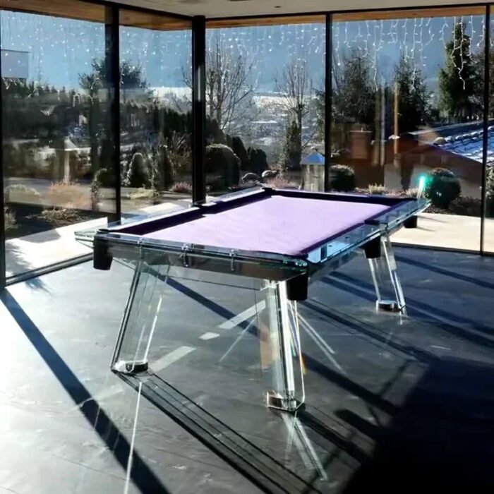 White Billiards Skylar Modern Slate Pool Table - Image 12