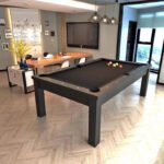 Alpha Dining Pool Table – Modern Convertible by White Billiards