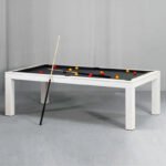 Alpha Dining Pool Table – Modern Convertible by White Billiards - Image 9