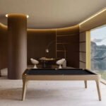 Morris Slate Pool Table – Leather Luxury by White Billiards - Image 2