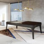 Morris Slate Pool Table – Leather Luxury by White Billiards