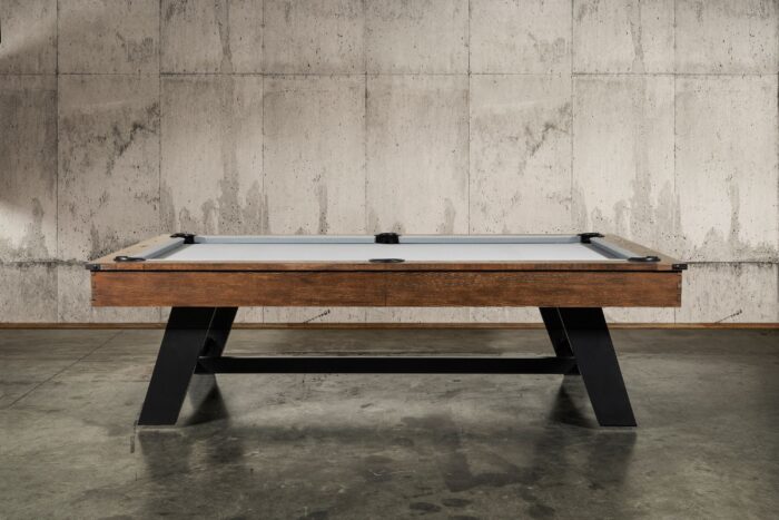 Nixon Hunter 8' Slate Pool Table in Brushed Walnut Finish w/ Dining Top Option - Image 15