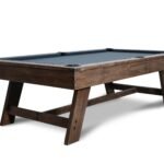 Nixon Hunter 8' Slate Pool Table in Brushed Walnut Finish w/ Dining Top Option