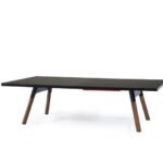 RS Barcelona You and Me Black Standard Outdoor Tennis Table - Image 2