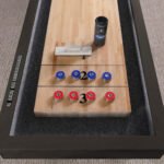 Playcraft 14' Yukon Pro-Style Shuffleboard Table in Weathered Fieldstone - Image 5