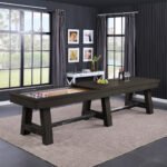 Playcraft 16' Yukon Pro-Style Shuffleboard Table in Weathered Fieldstone - Image 3