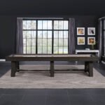 Playcraft 16' Yukon Pro-Style Shuffleboard Table in Weathered Fieldstone - Image 9
