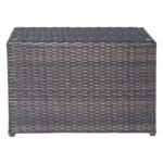 Modular 4 Person Outdoor Seating Group With Cushions - Espresso - Image 4