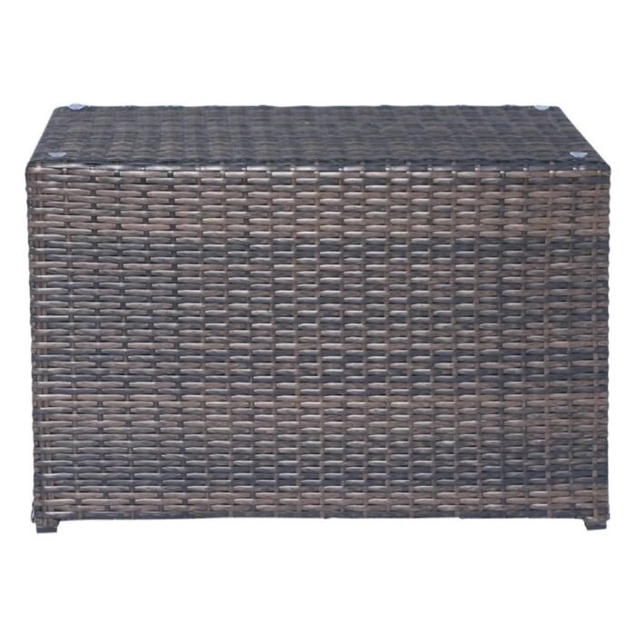 Modular 4 Person Outdoor Seating Group With Cushions - Espresso - Image 4