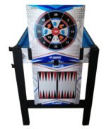 13-In-1 Combo Game Table Includes Basketball, Table Tennis, Billiards, Push Hockey, Launch Football, Baseball, Tic-Tac-Toe, and Skee Bean Bag Toss - Image 21