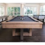 American Heritage Billiards Abbey 8' Slate Pool Table in Antique Grey - Image 6