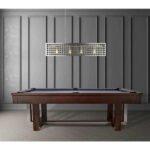 American Heritage Billiards Abbey 8' Slate Pool Table in Espresso - Image 5