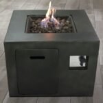 Compact Outdoor Fire Pit 40,000 BTU - Charcoal
