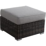 Stylish Outdoor Ottoman With Cushion For Comfort - Image 5